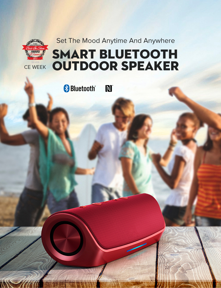 Cleer Scene Bluetooth Wireless Portable Speaker - CHT Electronics