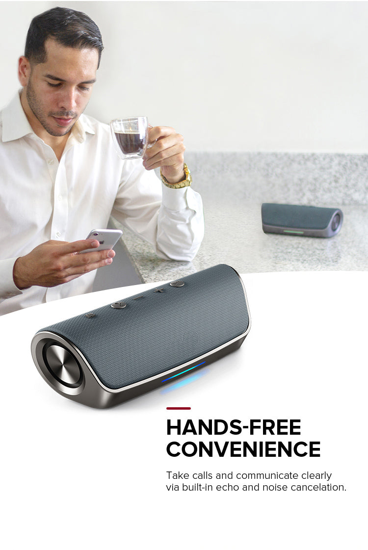 Cleer Scene Bluetooth Wireless Portable Speaker - CHT Electronics