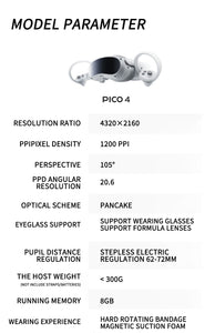 PICO 4 All-In-One VR Headset 4K - CHT Electronics
