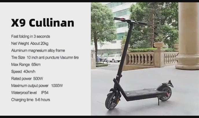 X9 Max 1000w Foldable Off Road E-Scooter