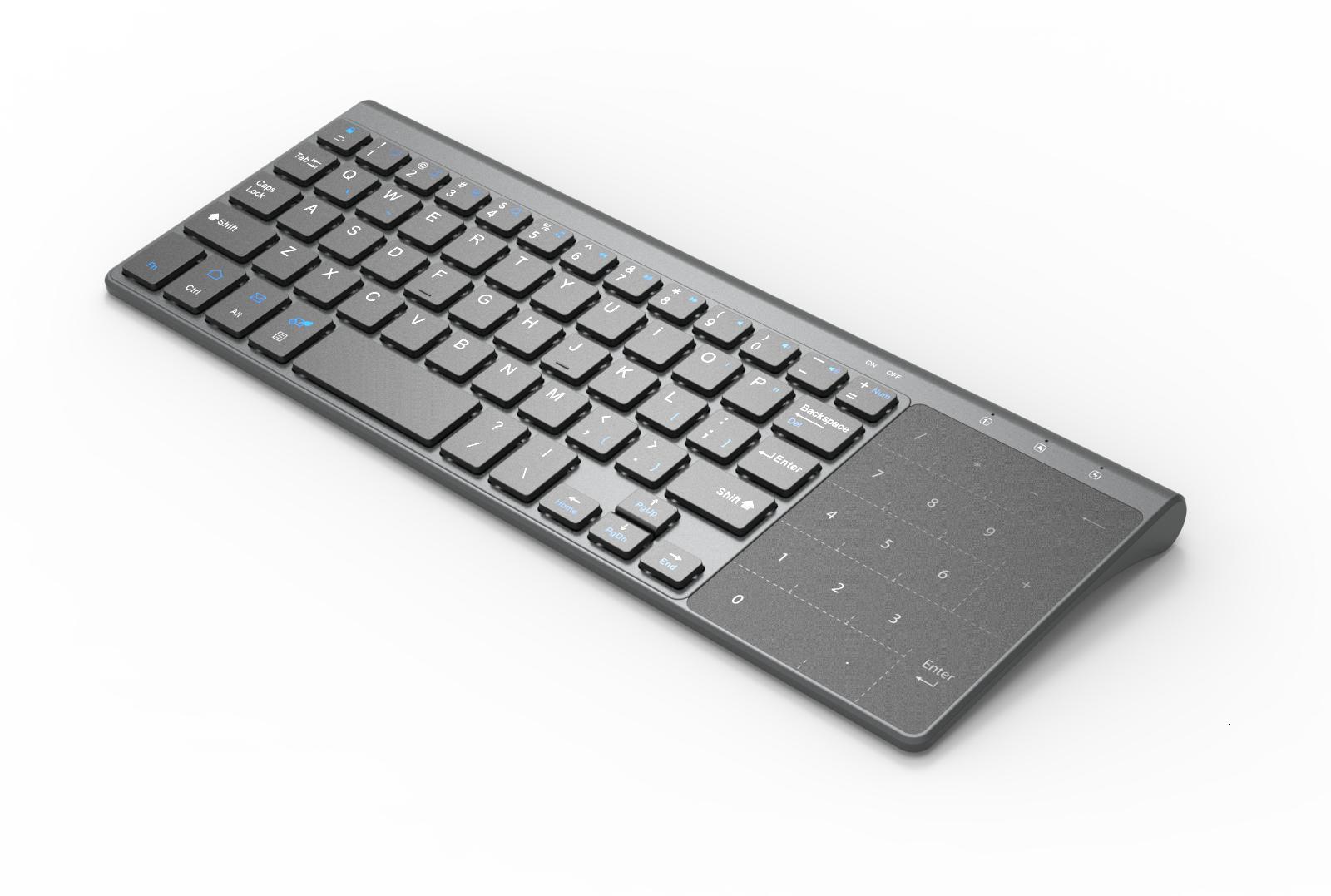 2.4G Wireless Keyboard with Number Touchpad - CHT Electronics