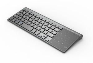 2.4G Wireless Keyboard with Number Touchpad - CHT Electronics