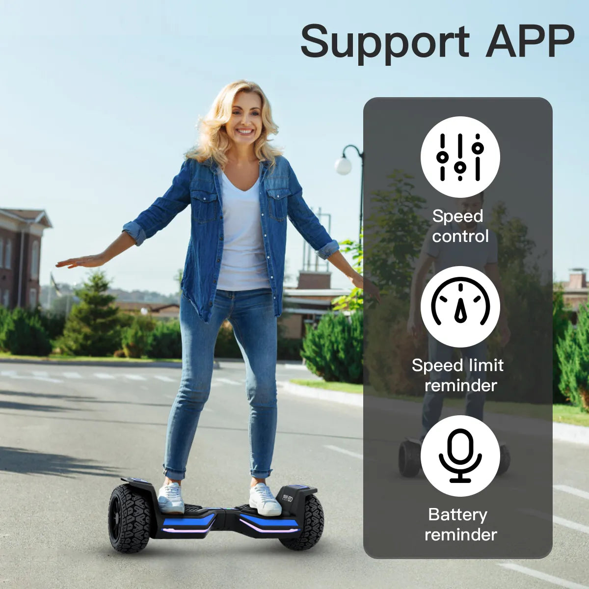 iENYRID X8 Hover Board with Bluetooth Capability - CHT Electronics