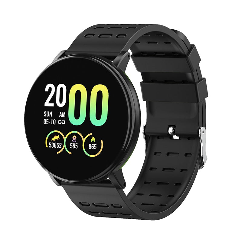 Waterproof Sport Round Smartwatch Clock Fitness Tracker - CHT Electronics