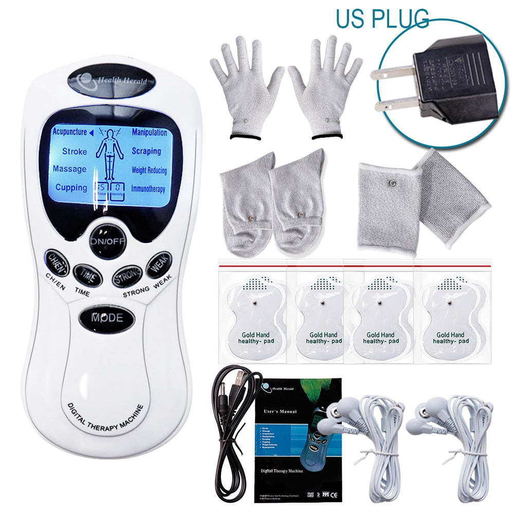 8 Mode Electric Tens Muscle Stimulator Body Care Massager - CHT Electronics