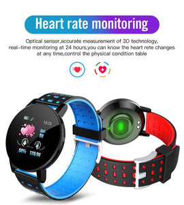 Waterproof Sport Round Smartwatch Clock Fitness Tracker - CHT Electronics