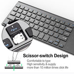 Load image into Gallery viewer, 2.4G Wireless Keyboard with Number Touchpad - CHT Electronics
