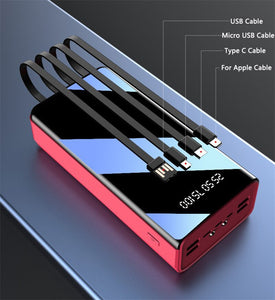 Power Bank 100000mah External Battery With Digital Display