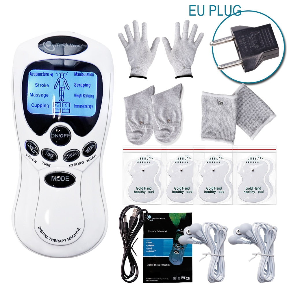 8 Mode Electric Tens Muscle Stimulator Body Care Massager - CHT Electronics