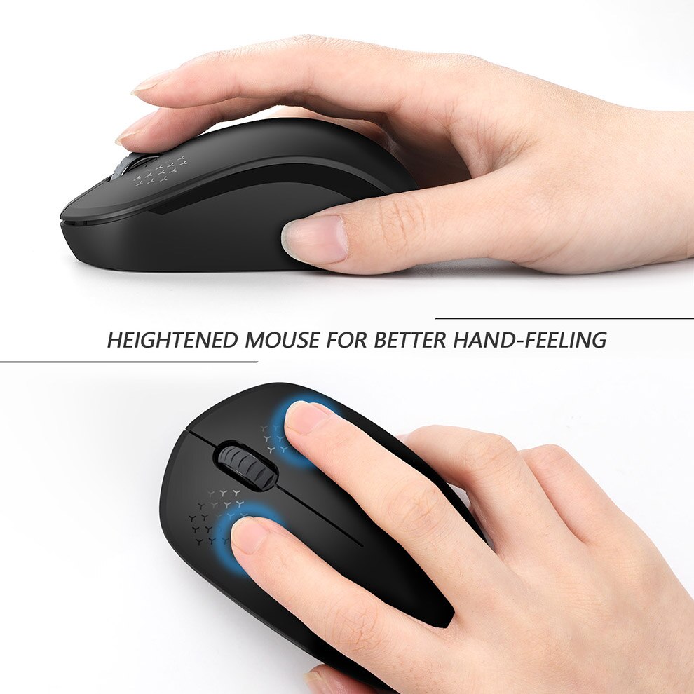 Noiseless 2.4GHz Wireless Mouse - CHT Electronics